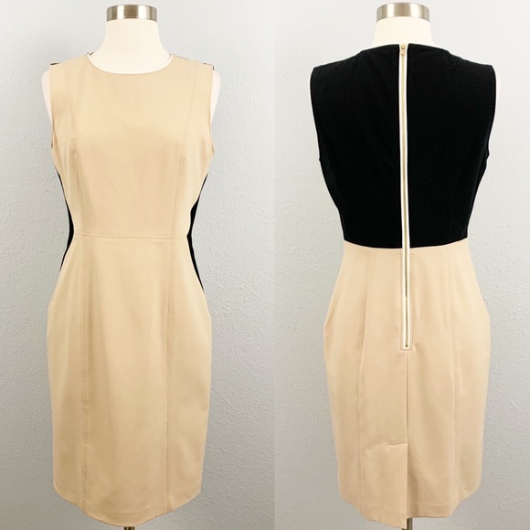 Calvin Klein Dresses & Skirts - Calvin Klein Colorblock Sleeveless Sheath Dress